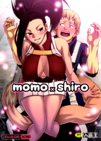 同人誌『momo x shiro』の表紙画像